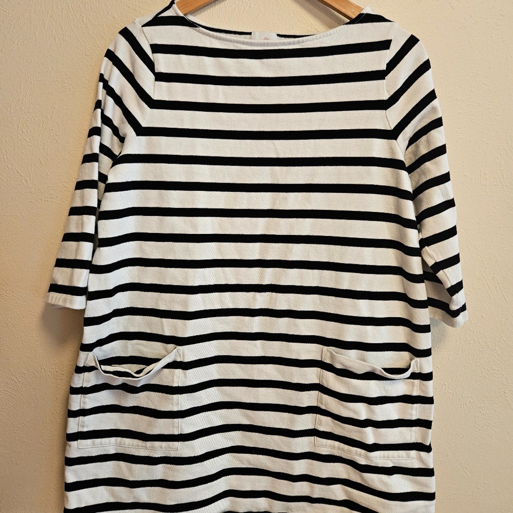 Maternity Tunic Striped Top